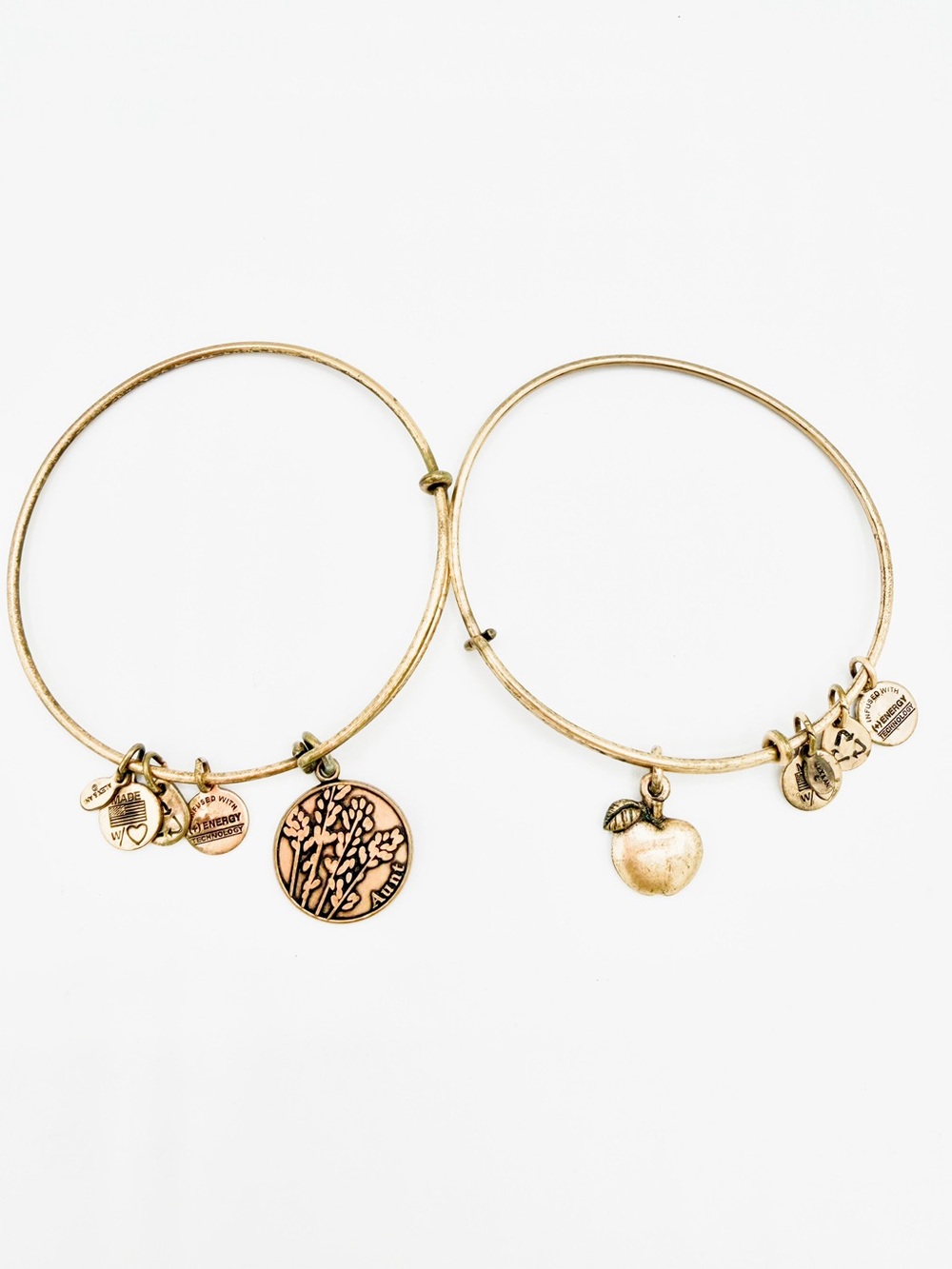 EUC ALEX AND ANI 2 GOLD BRACELET BUNDLE! RECEIVE ALL TWO BRACELETS LISTED HERE!